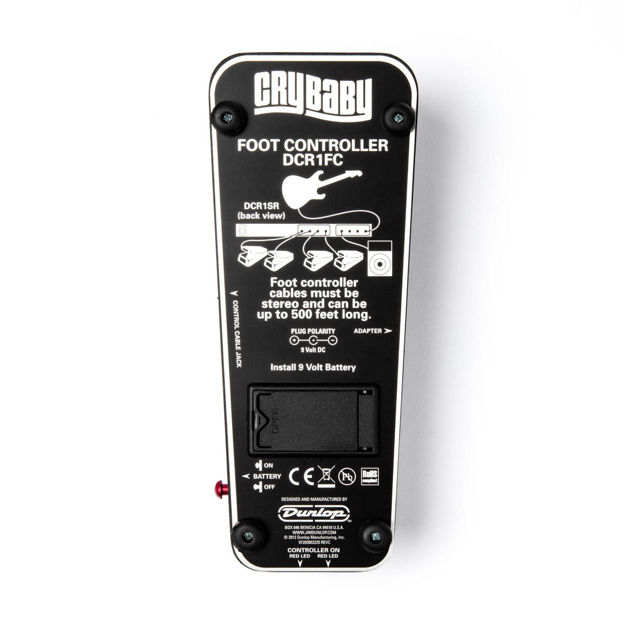 CRY BABY® RACK FOOT CONTROLLER - AUTO RETURN