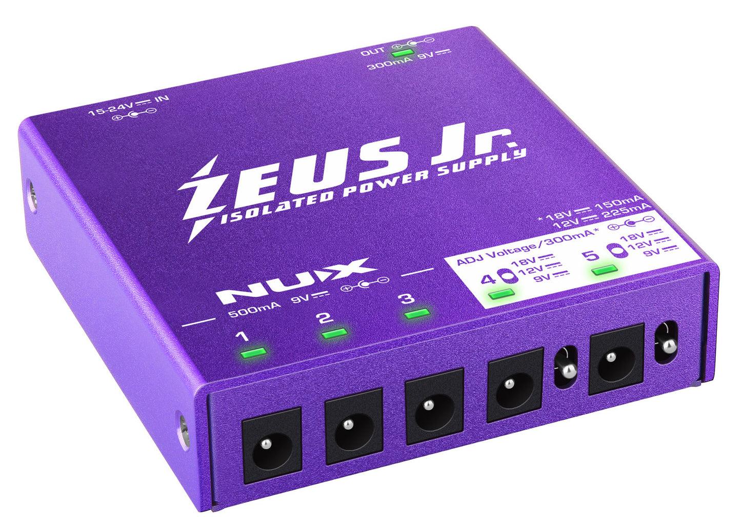 Nu-x Zeus Jr. Guitar Pedal Power Supply
