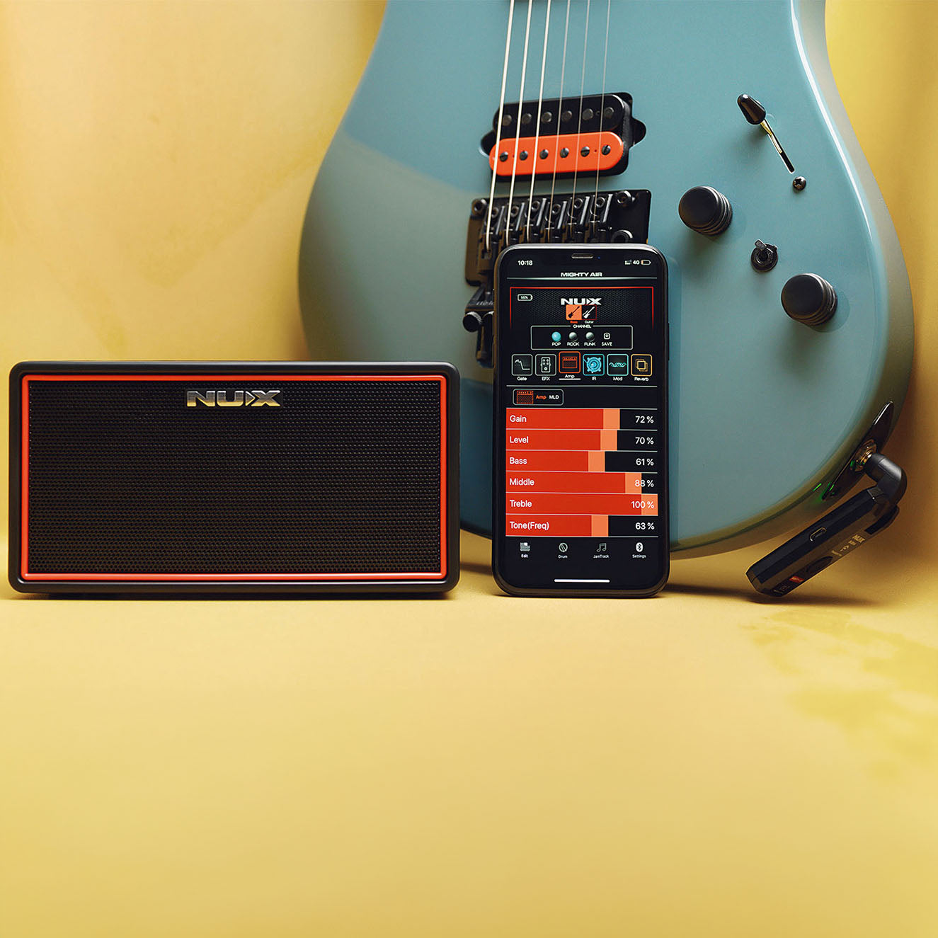 NU-X Mighty Air Wireless Stereo Modelling Amplifier
