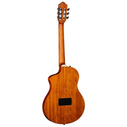 Ortega TourPlayer Deluxe - Flame Maple Blue