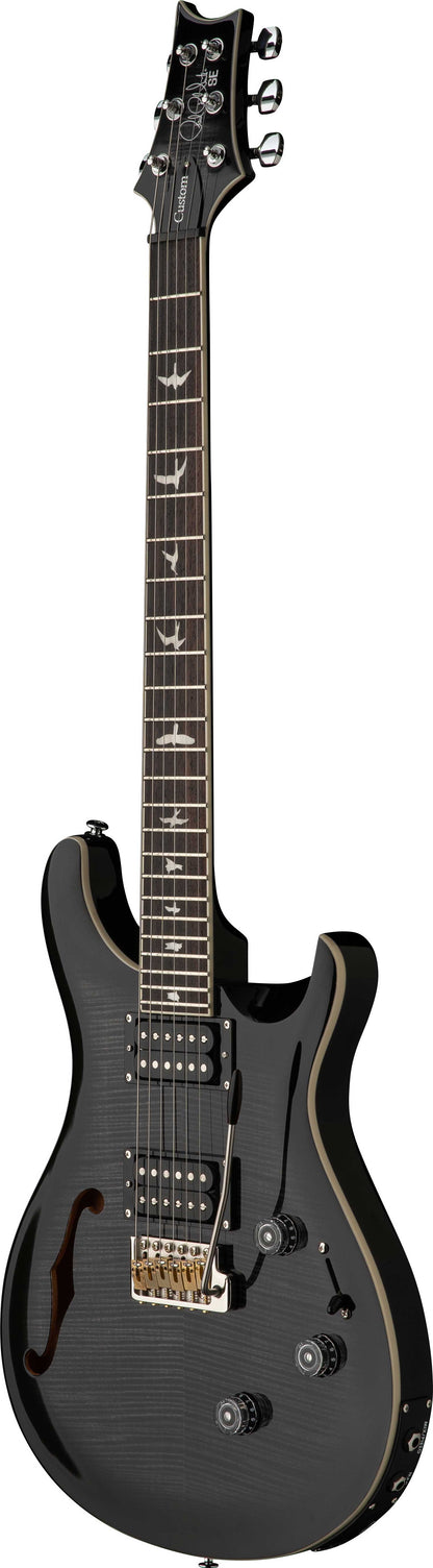 PRS SE Custom 24 Semi-Hollow Piezo - Charcoal