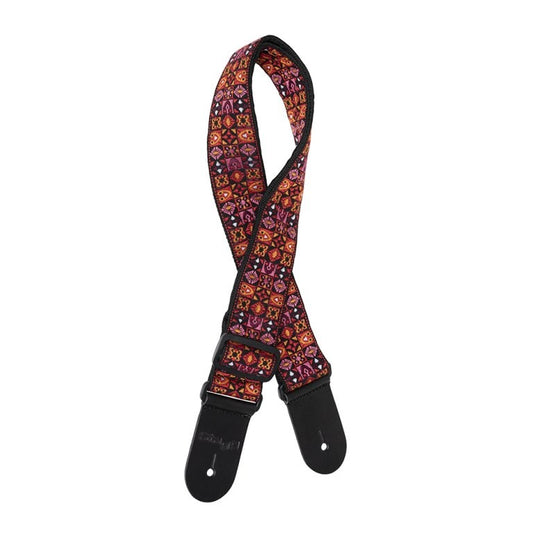 Stagg Hootenany Guitar Strap - Red