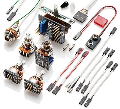 EMG Wiring Kit for 3 Active Pickups P/P Volume for TW Pickups