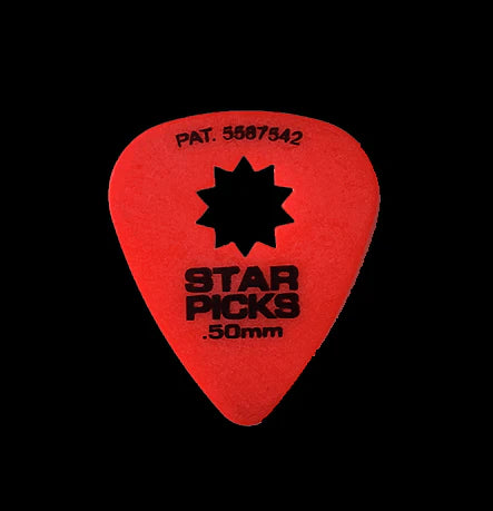 Cleartone Classic Delrin Star Picks - 12-Pack