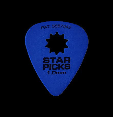 Cleartone Classic Delrin Star Picks - 12-Pack