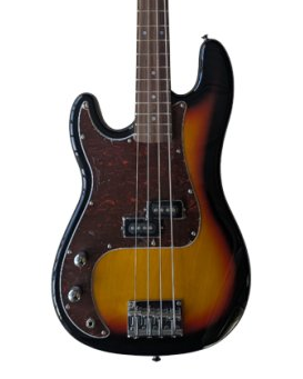 SX P Electric Bass Left-Handed - Sunburst