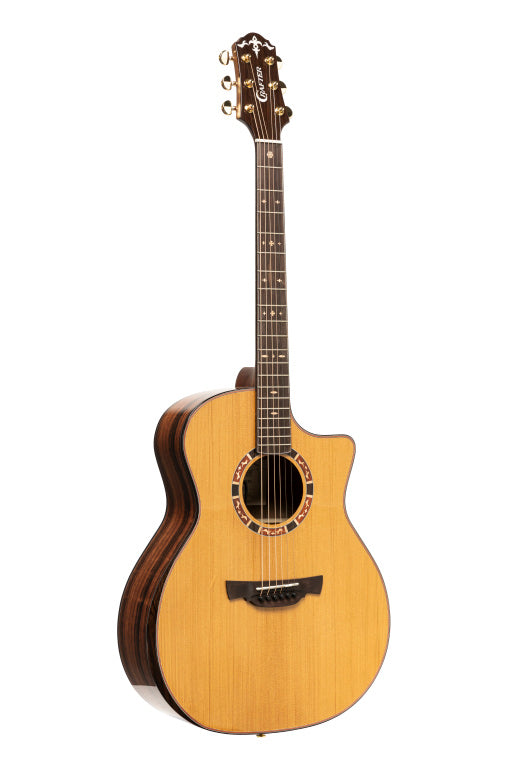 Crafter VL Series 22 Grand Auditorium Cutaway w/ Solid VVS Spruce Top