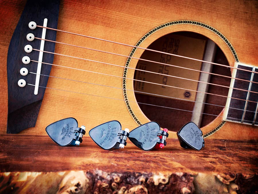 Black Mountain Spring Action Thumb Pick - Jazz