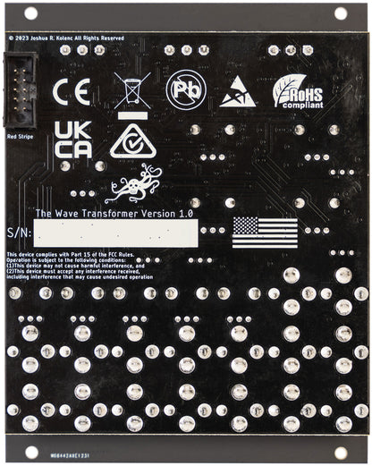 EarthQuaker Devices Wave Transformer Eurorack Module Transfiguration Oscillator