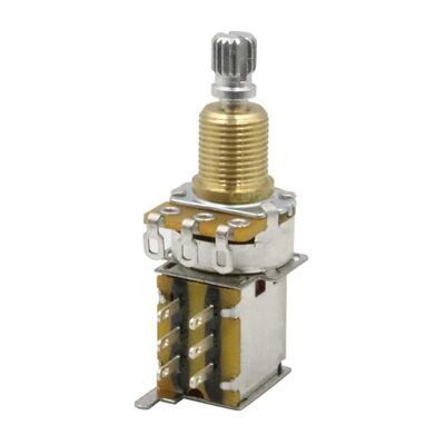 Hosco Japan 500k DPDT Push-Push Potentiometer, Linear Taper