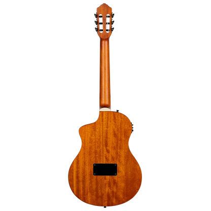 Ortega TourPlayer Deluxe - Flame Maple Blue