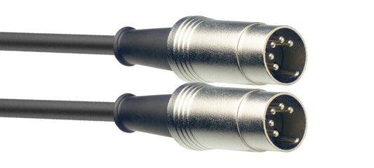 Stagg MIDI Cable - 3m, Metal Connectors