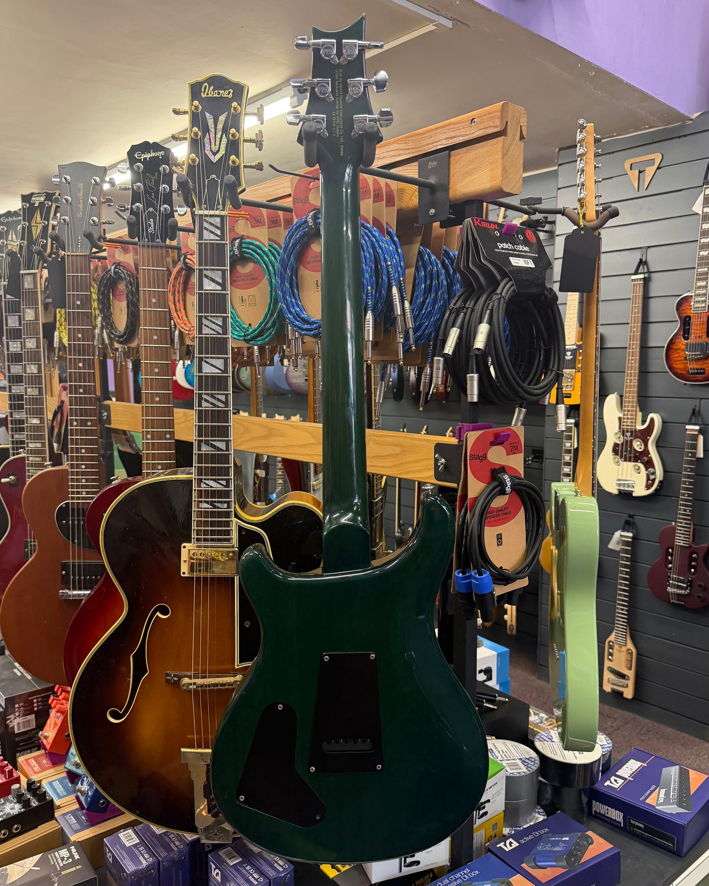 PRS SE Santana - Translucent Green