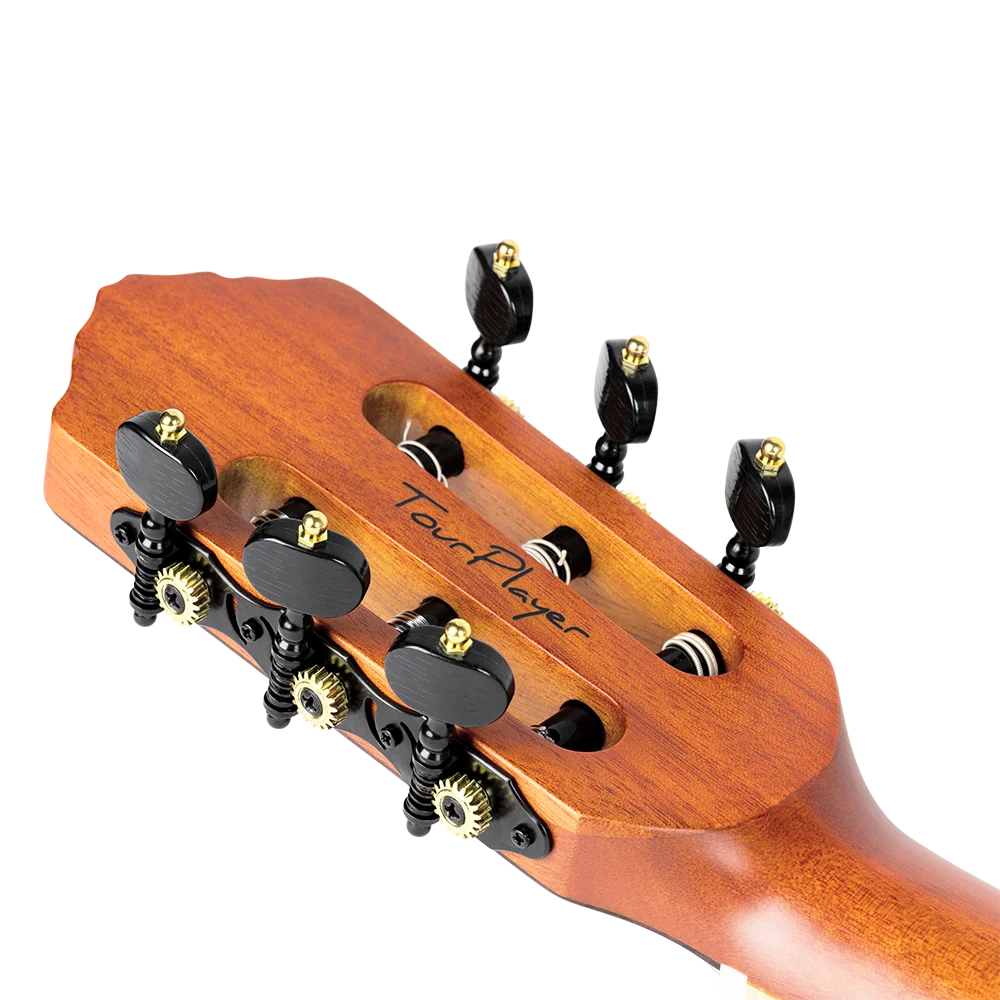 Ortega TourPlayer Deluxe - Flame Maple Blue