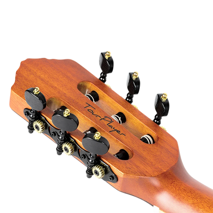 Ortega TourPlayer Deluxe - Flame Maple Blue