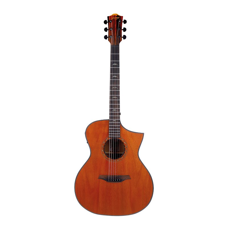 Bromo Tahoma Auditorium Electro Cutaway - Mahogany