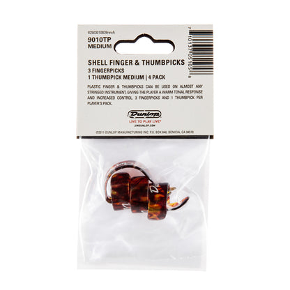Dunlop Shell Thumb & Finger Pick Set