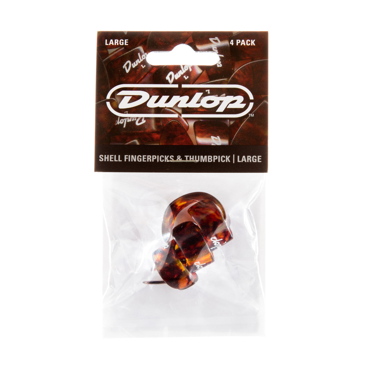 Dunlop Shell Thumb & Finger Pick Set
