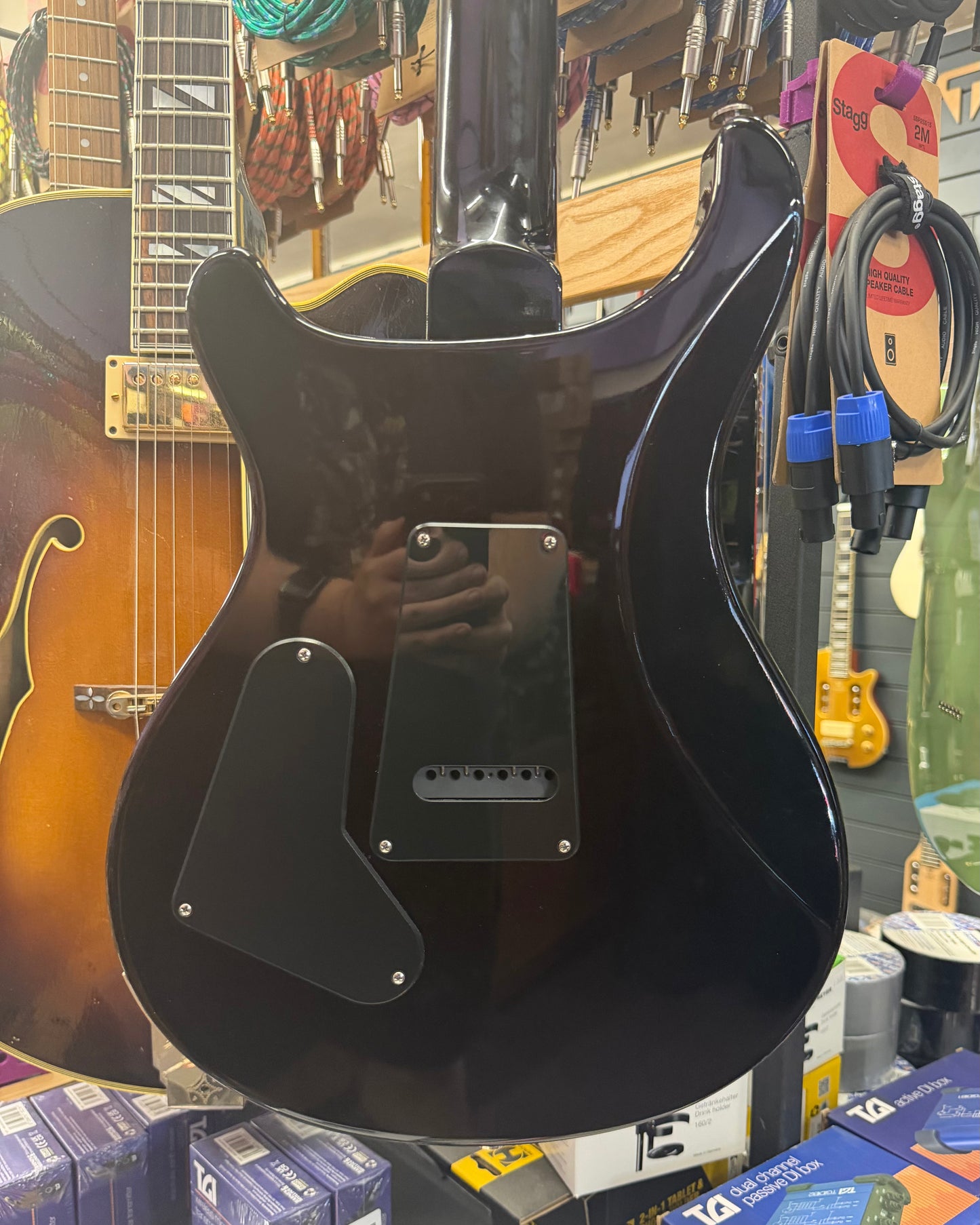 PRS S2 35th Anniversary Custom 24-08 (#20 S2045110) - Black Amber