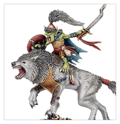 Gloomspite Gitz: Snarlboss & Wolfgit Retinue