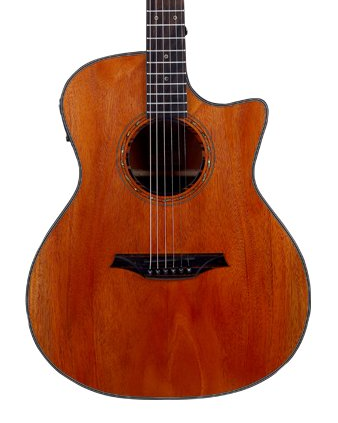 Bromo Tahoma Auditorium Electro Cutaway - Mahogany