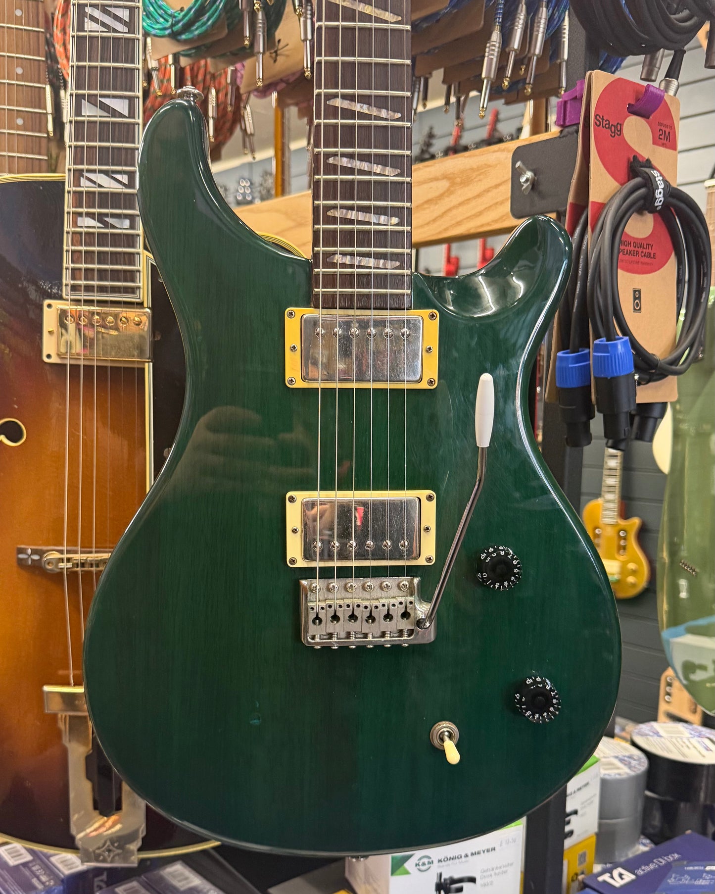 PRS SE Santana - Translucent Green