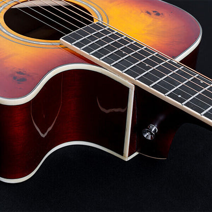 Washburn BURL ACE Deep Forest Grand Auditorium - Amber Fade