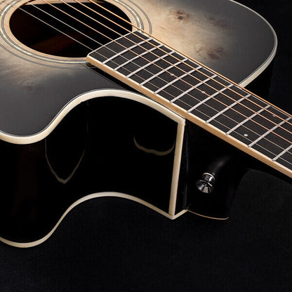 Washburn BURL ACE Deep Forest Grand Auditorium - Black Fade