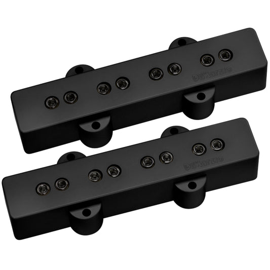 Dimarzio DP123BK Jazz Bass Set - Black