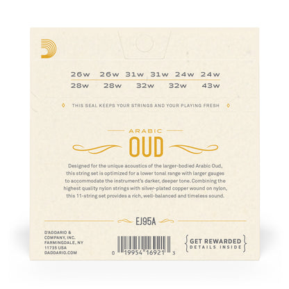 D'Addario EJ95A Arabic Oud Strings