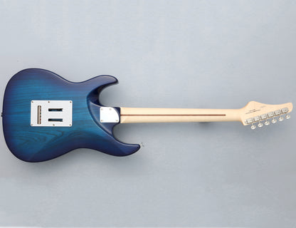 FGN Expert Odyssey EOS2-ASH-M - See-Thru Blue Burst