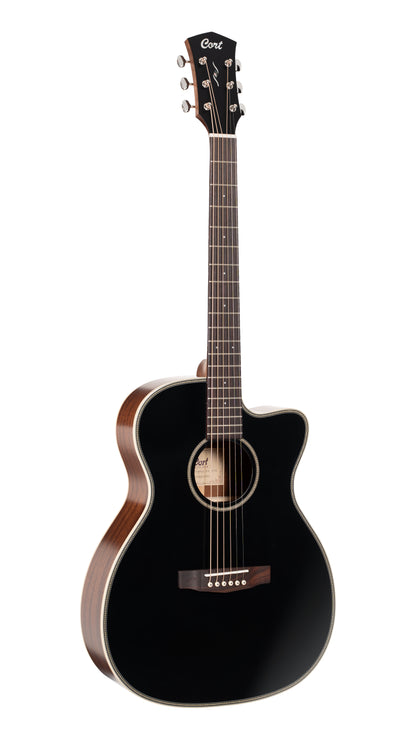 Cort Essence Concert - Black Top Semi-Gloss