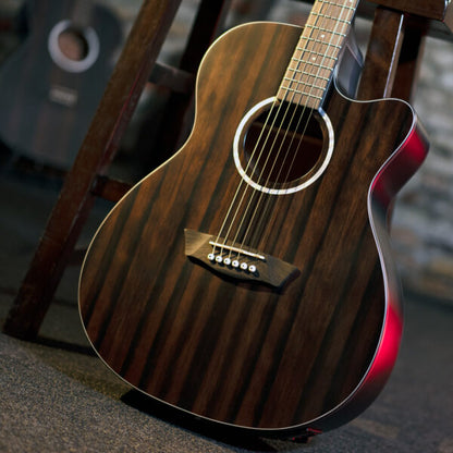 Washburn EBONY ACE Deep Forest Grand Auditorium - Natural Matte