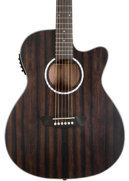 Washburn EBONY ACE Deep Forest Grand Auditorium - Natural Matte