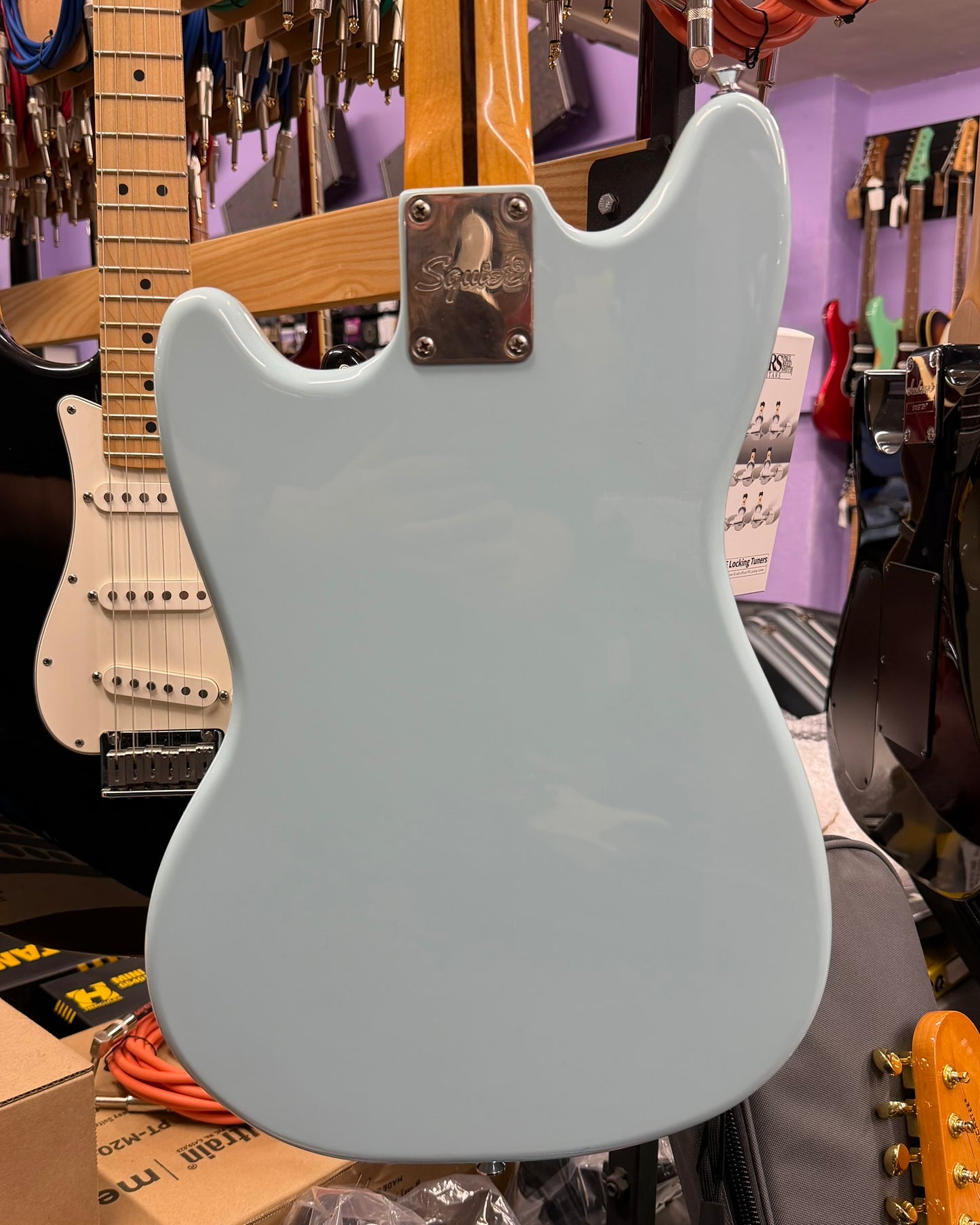 Squier Classic Vibe Mustang - Daphne Blue