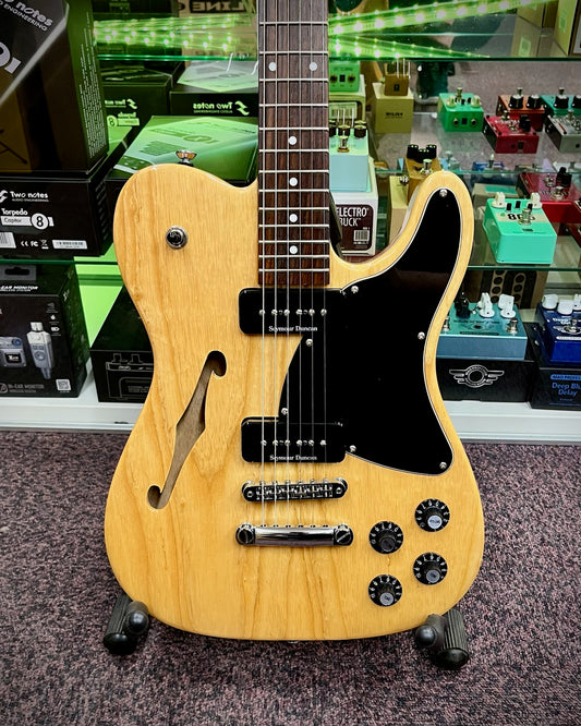 Fender JA90 Jim Adkins Telecaster Thinline - Natural (#ICF11004925)