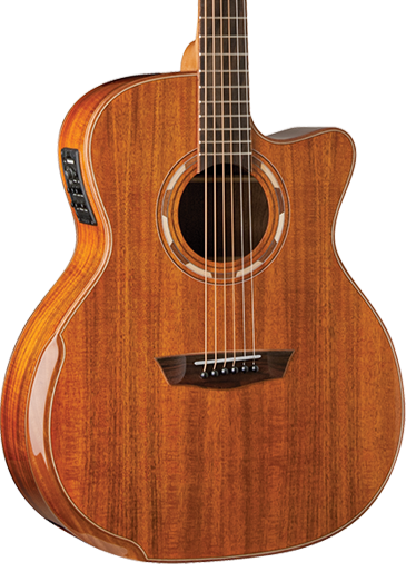 Washburn G55CE KOA - Grand Auditorium - Natural