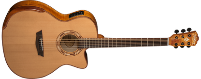 Washburn G66SCE SPALT MAPLE - Grand Auditorium - Natural
