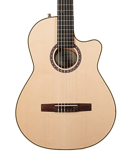 Godin Arena Flame Maple Cutaway Clasica II Nylon String Electro Guitar