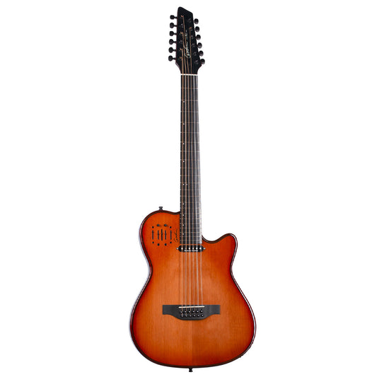 Godin A12 Ultra Deluxe 12-String Electric Guitar ~ Natural