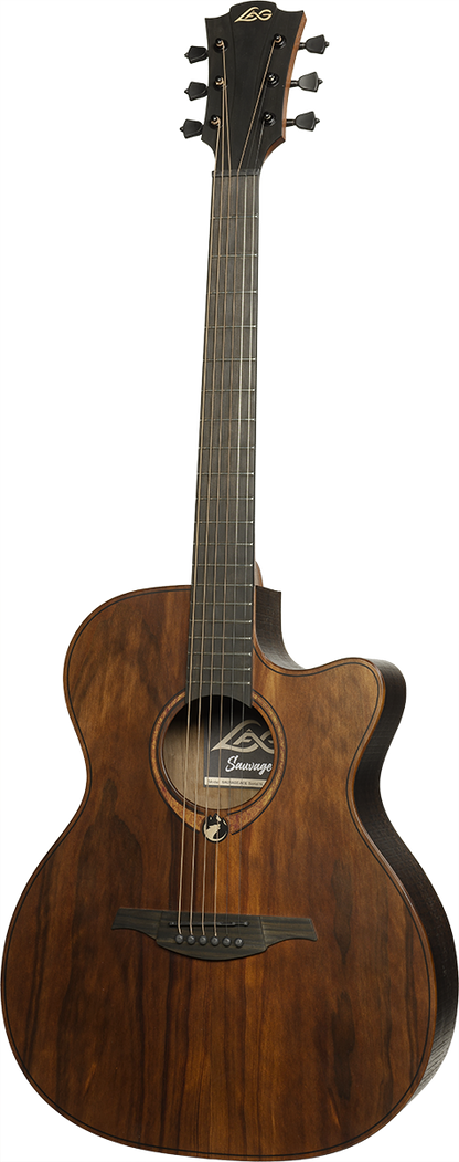 LAG Sauvage Auditorium Cutaway Electro