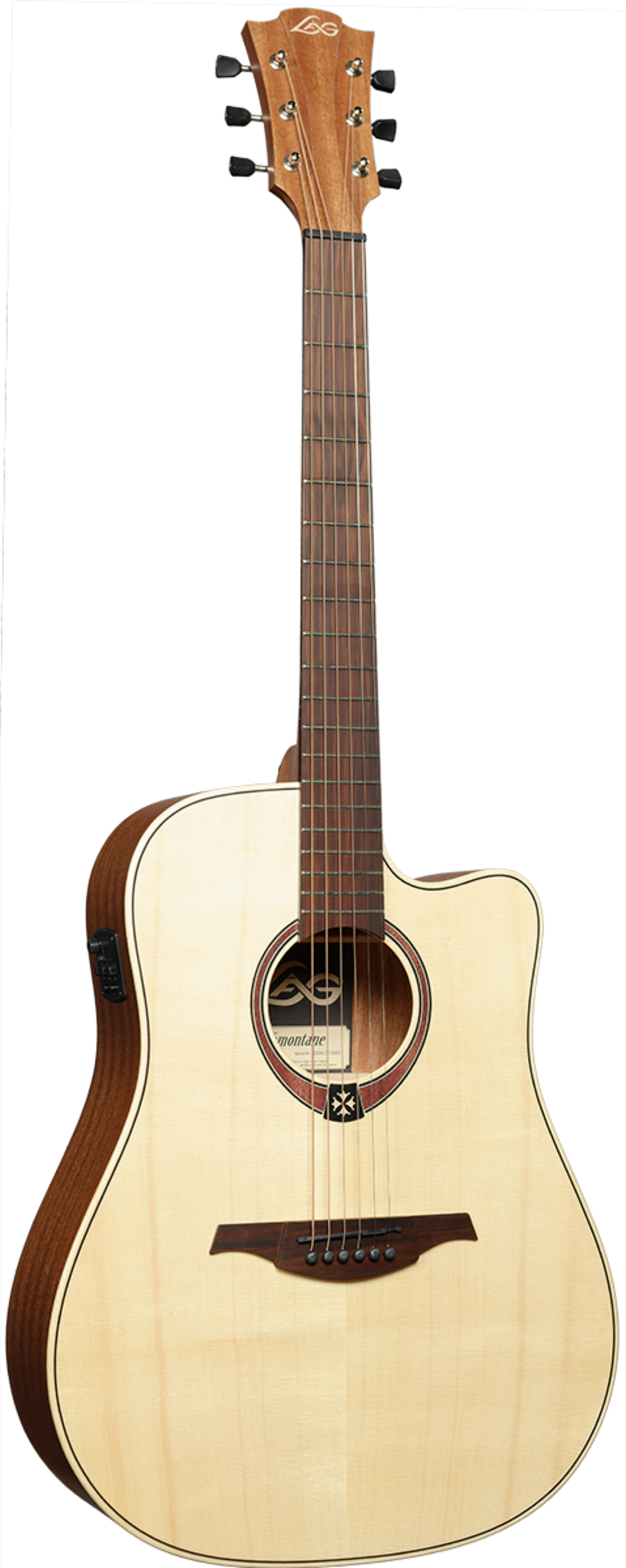 LAG T70DCE-NAT Tramontane Dreadnought Cutaway Electro