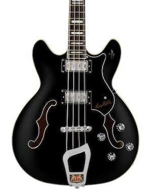 Hagstrom Viking Bass Short Scale - Black