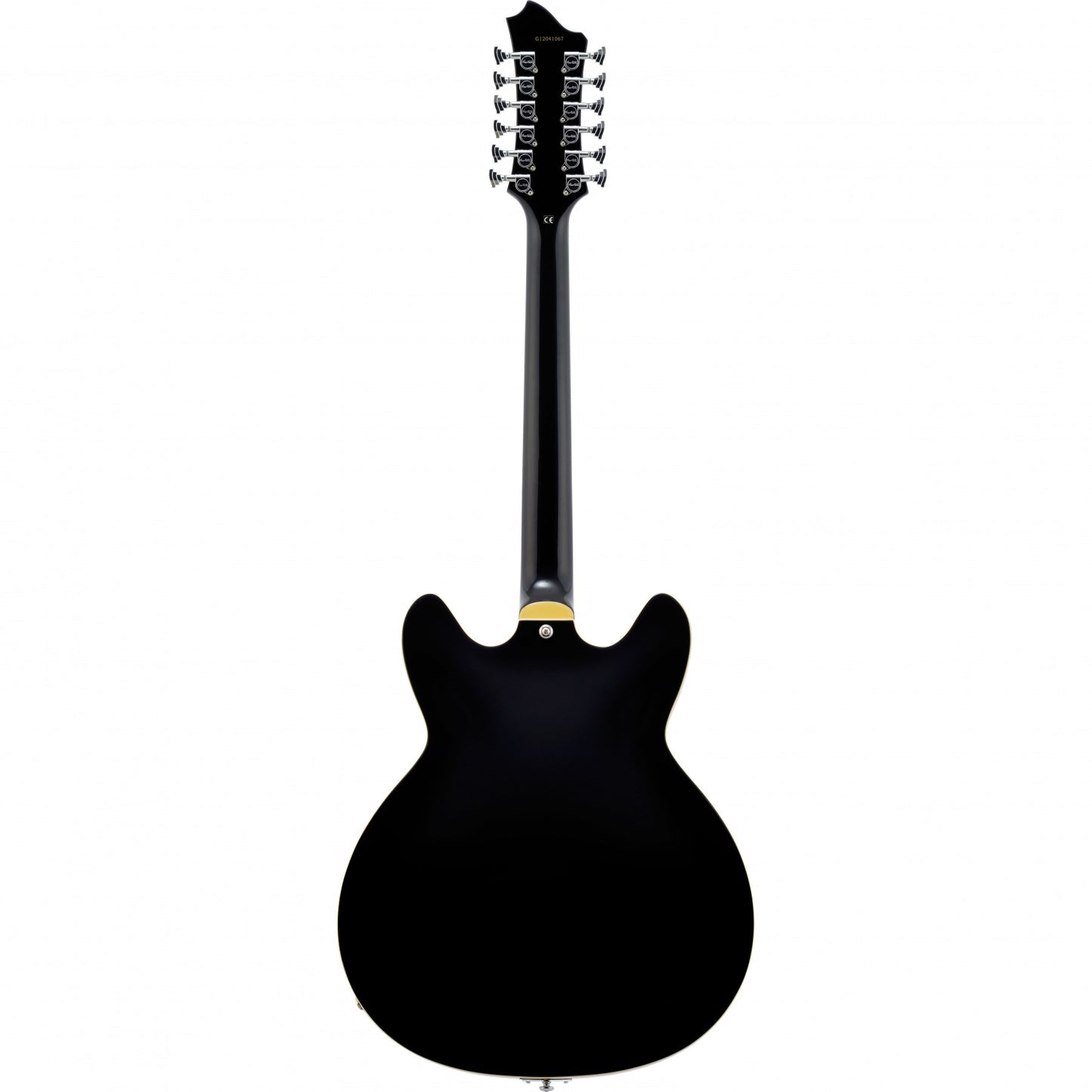 Hagstrom Viking Deluxe 12 String - Black