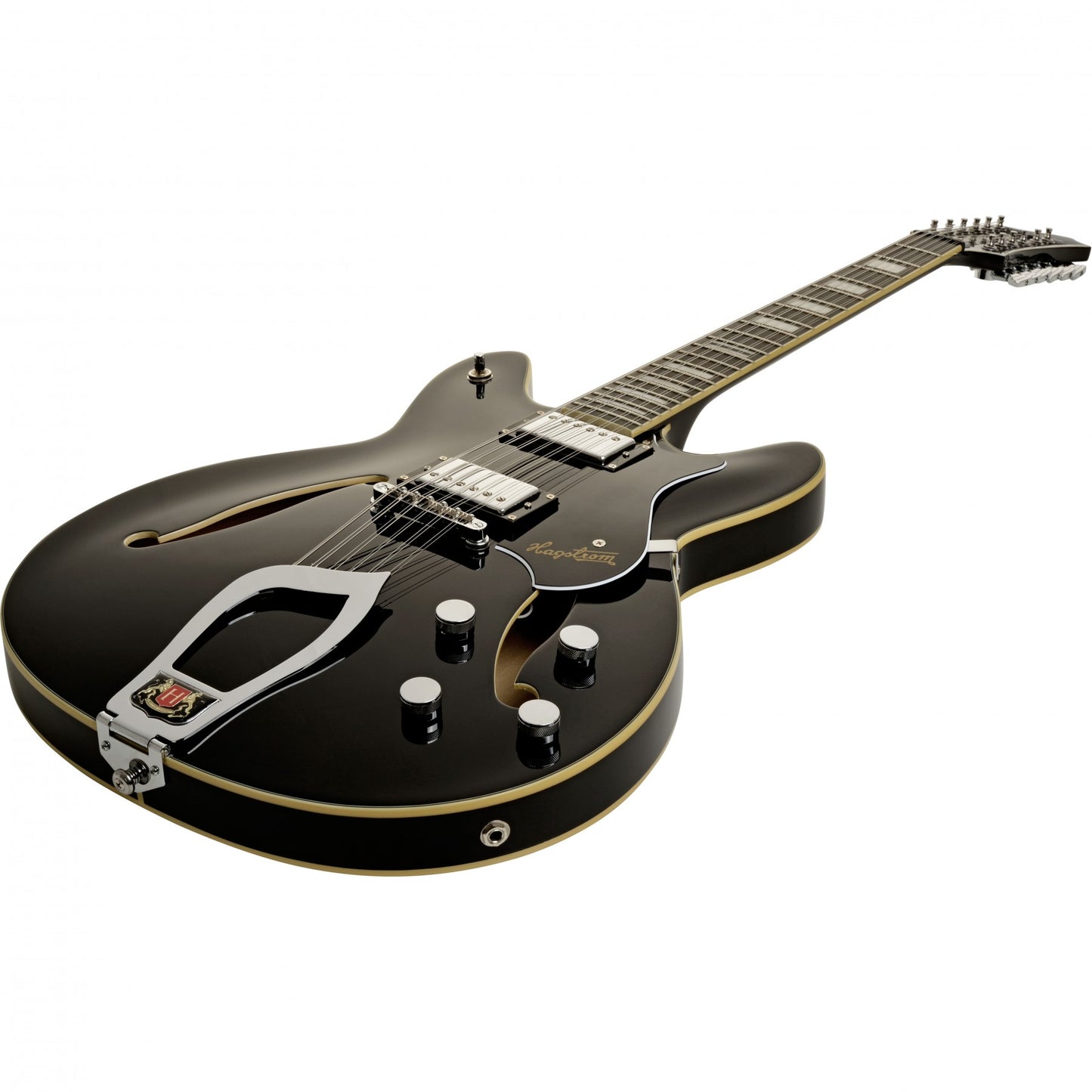 Hagstrom Viking Deluxe 12 String - Black