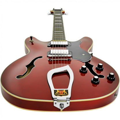 Hagstrom Viking - Wild Cherry Transparent