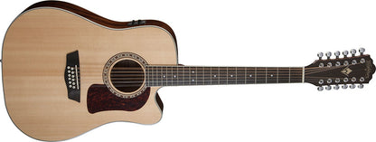 Washburn D10SCE-12 Heritage 10 Series 12 String Dreadnought Cutaway