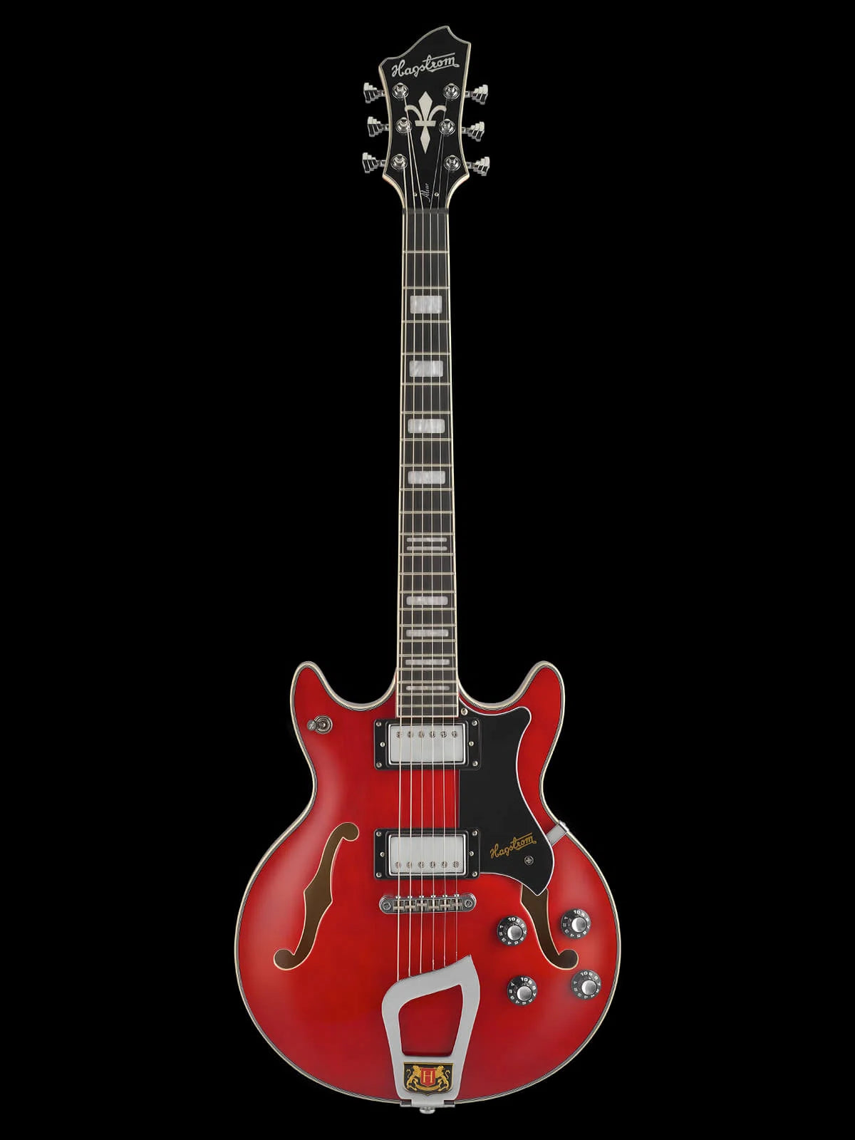 Hagstrom Alvar - Wild Cherry Transparent