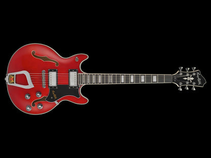 Hagstrom Alvar - Wild Cherry Transparent
