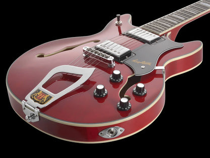 Hagstrom Alvar - Wild Cherry Transparent